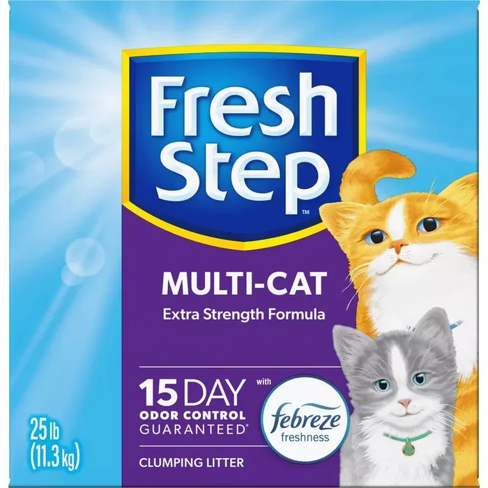 Fresh Step Multi-Cat Extra Strength Clumping Cat Litter