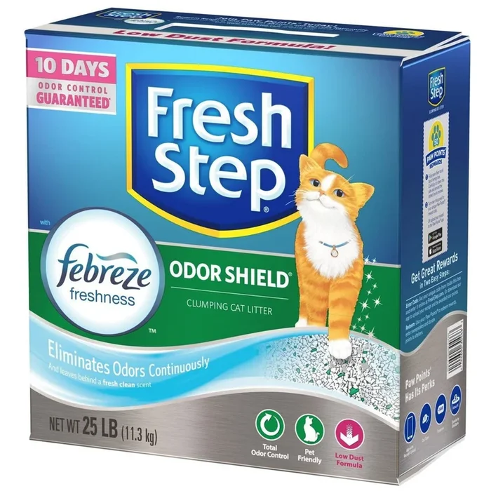 Fresh Step Odor Shield Clumping Cat Litter