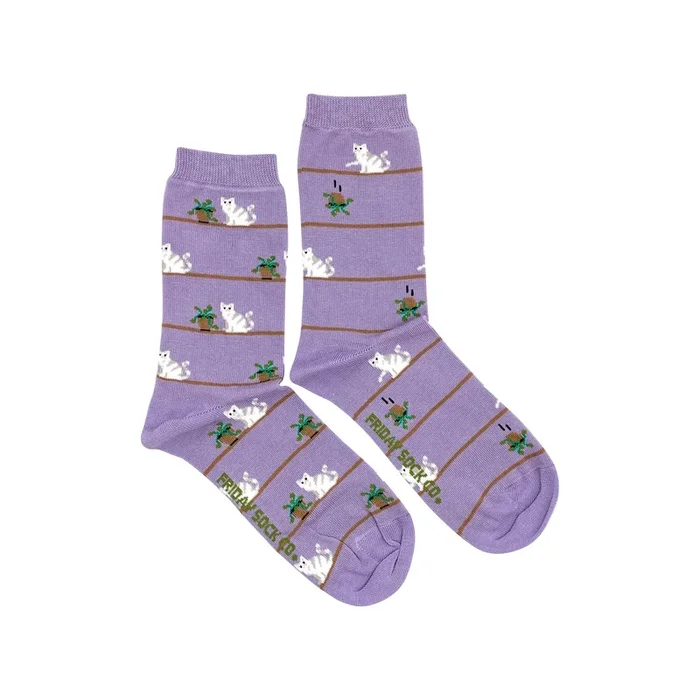 Friday Sock Co. – Women’s Socks Cat & Plant