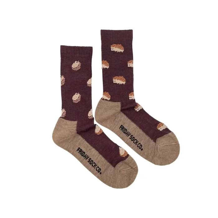 Friday Sock Co. – Women’s Socks Hedgehog/Nature
