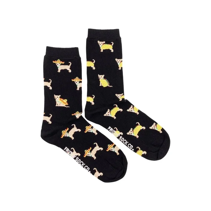Friday Sock Co. – Women’s Socks Taco Dog Mismatched