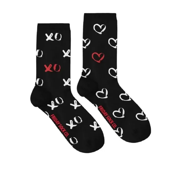 Friday Socks Co. – Women’s Black XO Socks
