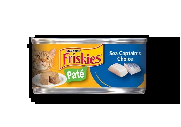 Friskies Pate Sea Captains Choice Canned Cat Food