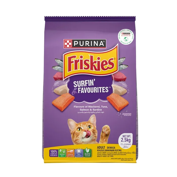 Friskies Surfin Adult Cat Dry Food