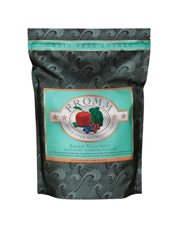 FROMM 4 STAR Grain-Free Salmon Tunachovy Dry Cat Food