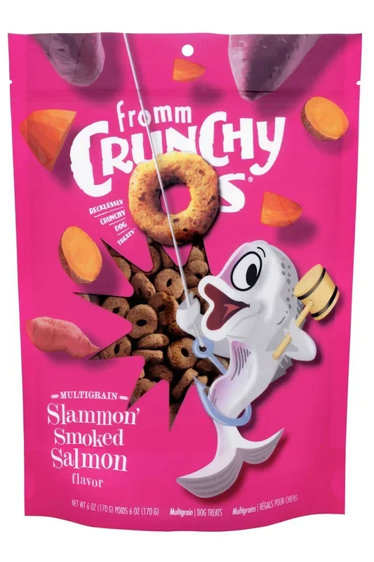 Fromm Crunchy Os® Slammon’ Smoked Salmon Flavor Dog Treats