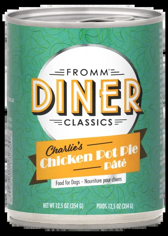 Fromm Diner Classics Charlie’s Chicken Pot Pie Pâté Dog Food