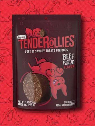 Fromm Dog Beef-A-Rollie Tenderollies Treat 8oz