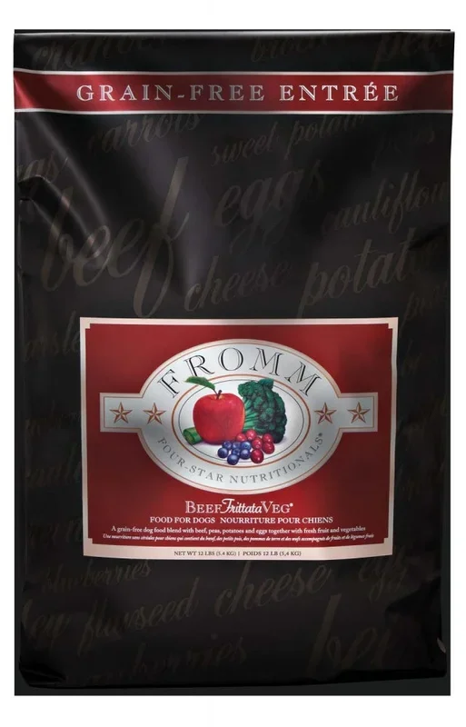 Fromm Four Star Beef Frittata Veg® Recipe Dry Dog Food