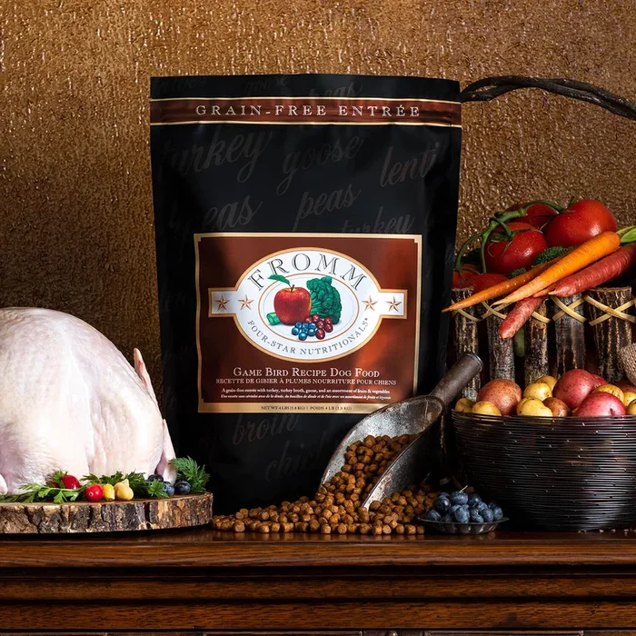 Fromm Four-Star Dry Dog Food – Game Bird – 4lb Bag