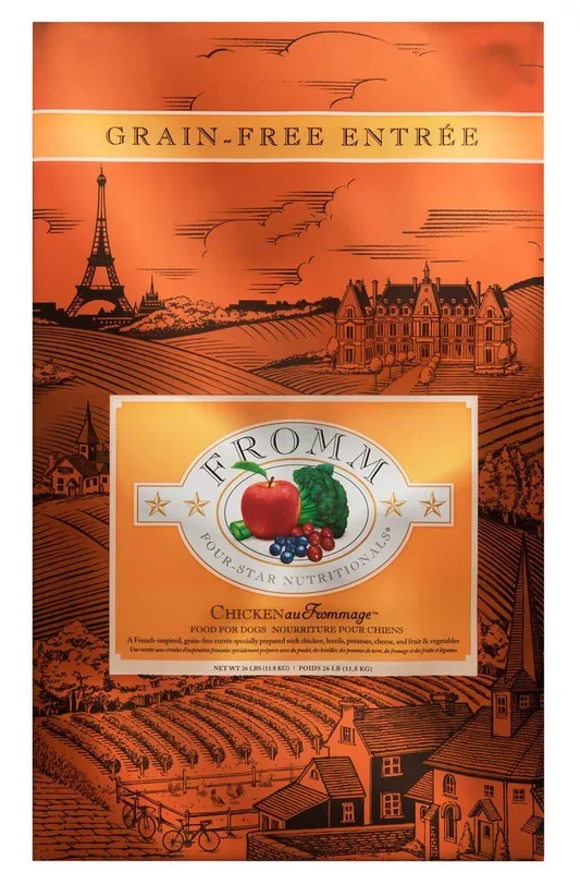 Fromm Four-Star Nutritionals Grain-Free Chicken au Frommage Dry Dog Food