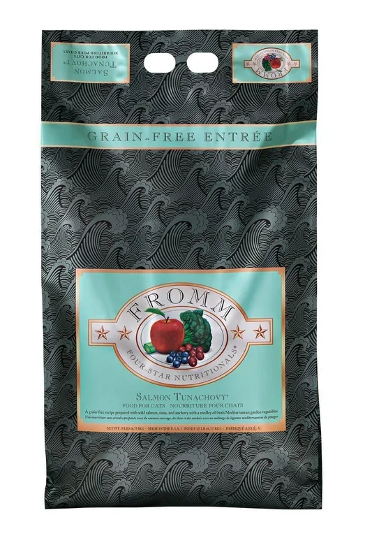 Fromm Four-Star Nutritionals Grain-Free Salmon Tunachovy Dry Cat Food