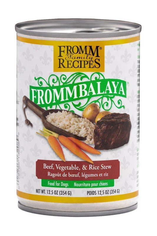 Fromm Frommbalaya Beef, Vegetable, and Rice Stew Wet Dog Food
