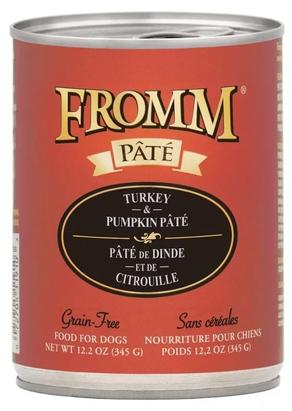Fromm Grain-Free Turkey & Pumpkin Pâté Wet Dog Food