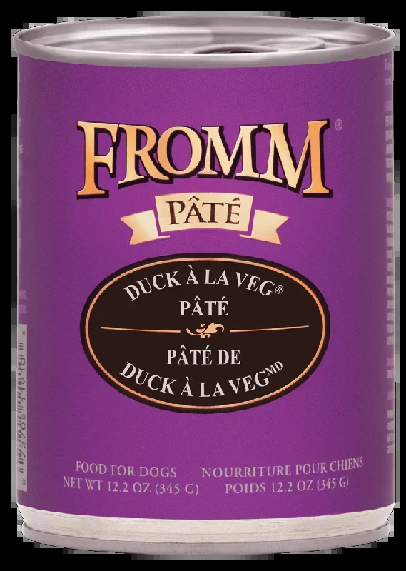 Fromm Pate Adult Duck A La Veg Wet Dog Food