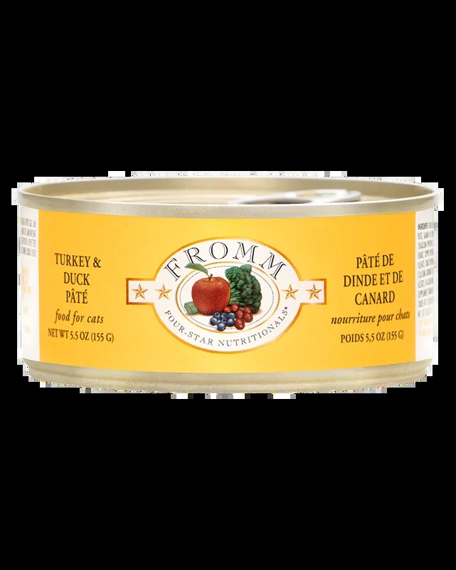 Fromm Turkey & Duck Pate Wet Cat Food 5.5oz
