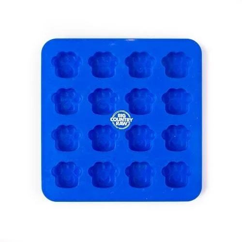 FROZEN TREAT MOLD – Paw Shape – Small Blue