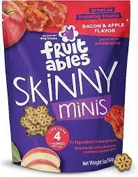 Fruitables Skinny Apple Bacon Dog Treats