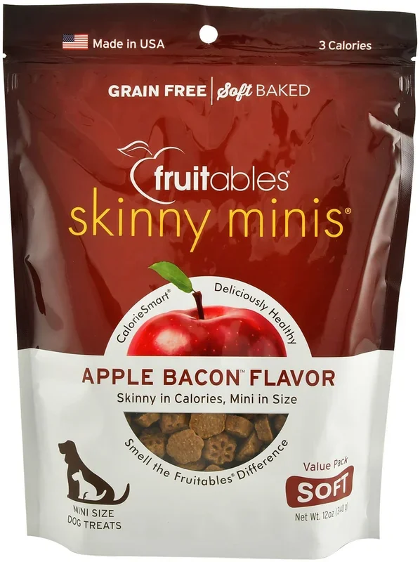 Fruitables Skinny Minis, 12 oz – Soft Baked Dog Treats