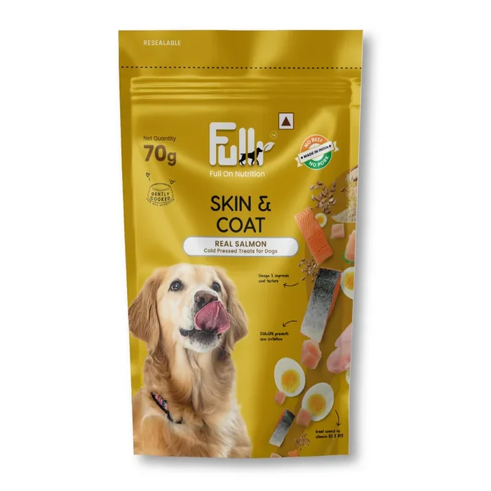Fullr Skin and Coat Cold Pressed Dog Treats