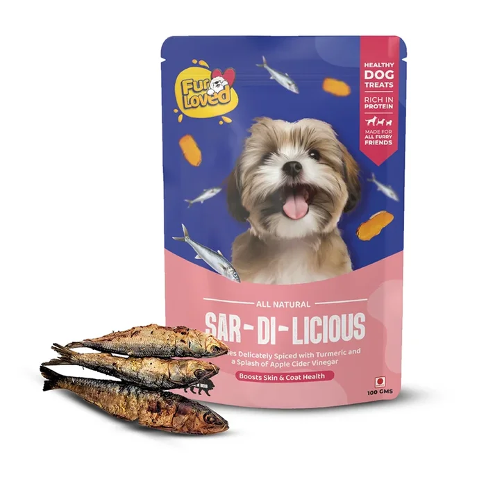FurLoved Sardilicious Sardine Omega Rich Dogs Treats
