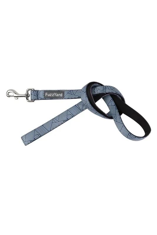 FuzzYard Thornbury Aegean Blue Dog Leash