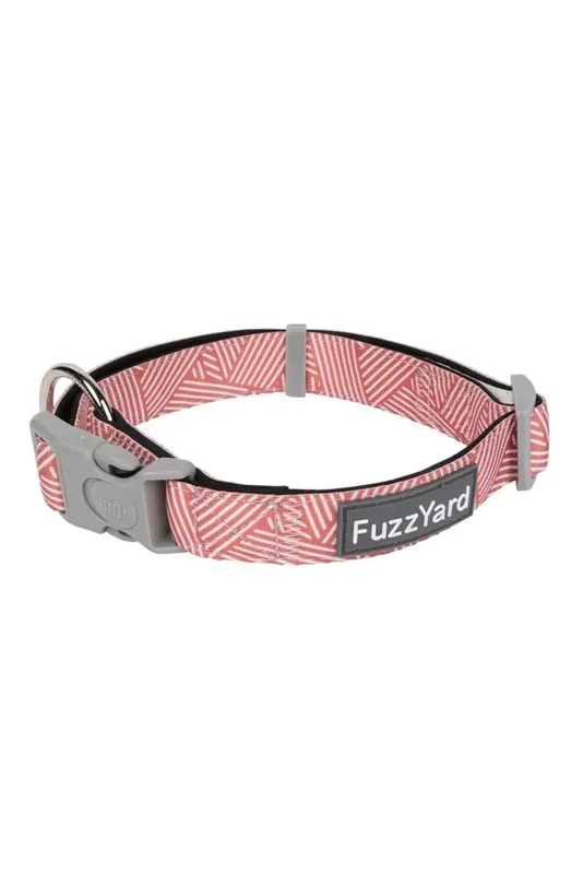FuzzYard Thornbury Brick Red Dog Collar