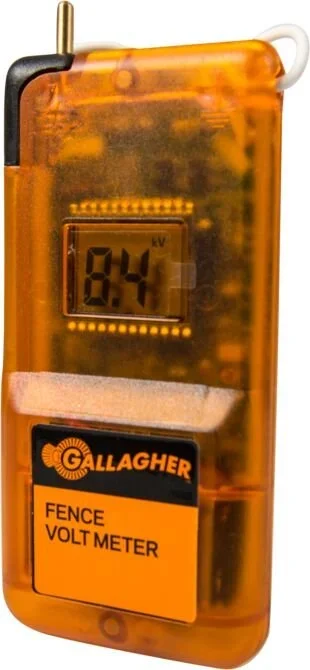 Gallagher Digital Volt Meter / Reader – Electric Fence Tester & Voltage Monitor for Livestock & Battery Energizers