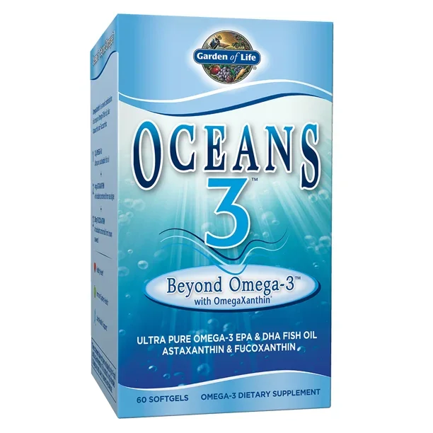 Garden of Life Beyond Omega 3 Softgels, 60 Count