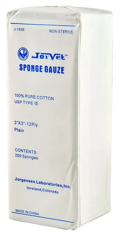 Gauze Dressing Sponges, 200 Pack