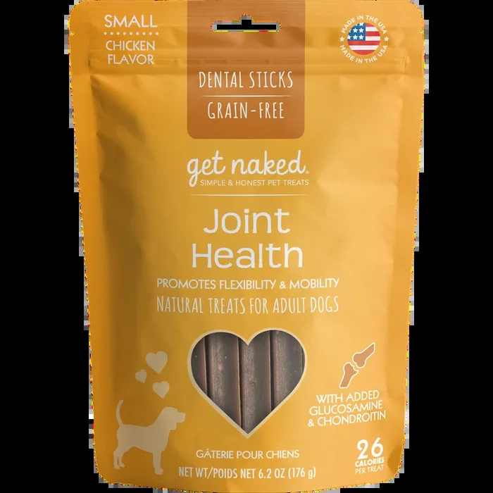 Get Naked® Joint Health Dog Dental Chew Sticks