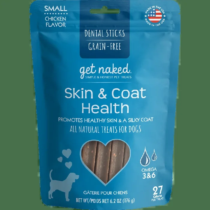 Get Naked® Skin & Coat Health Dog Dental Chew Sticks