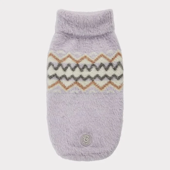 GF Pet Fuzzy Sweater – Lavender for Dogs