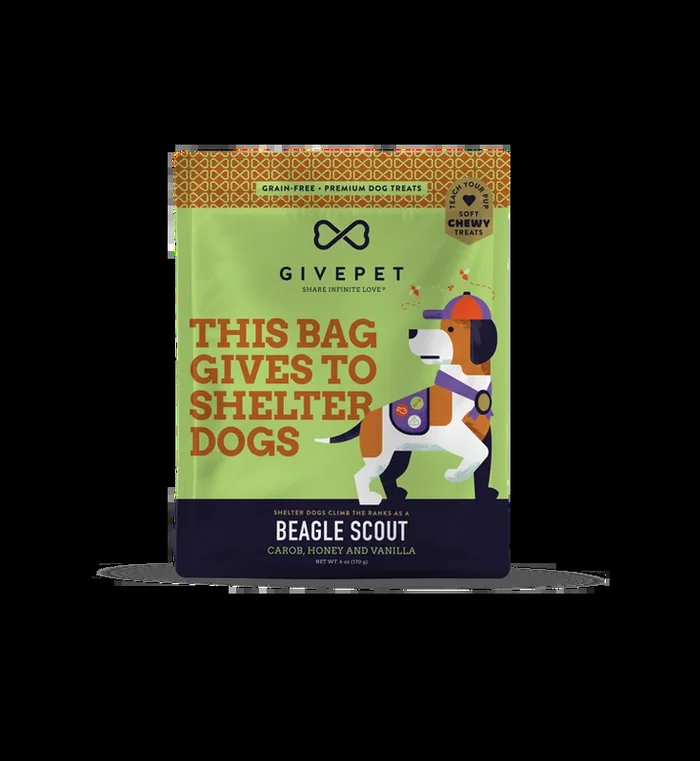 GivePet Beagle Scout Soft Training Dog Treats 6oz