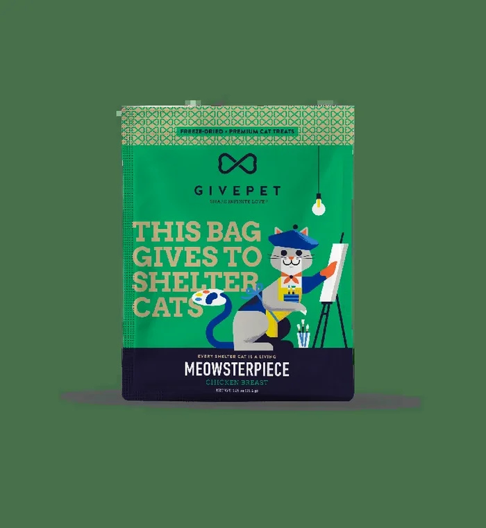 GivePet Meowsterpiece Freeze-Dried Treats for Cats