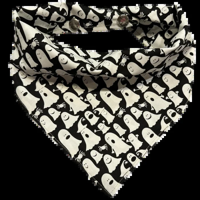 Glowing Casper Ghost Dog Bandana – 1002