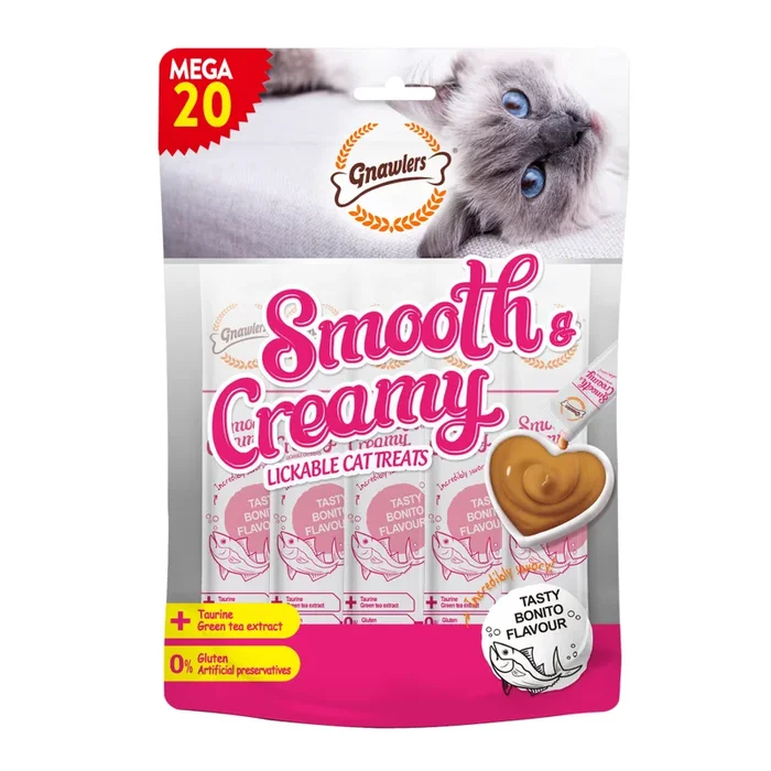 Gnawlers Bonito Flavour Creamy Cat Treats (300g)