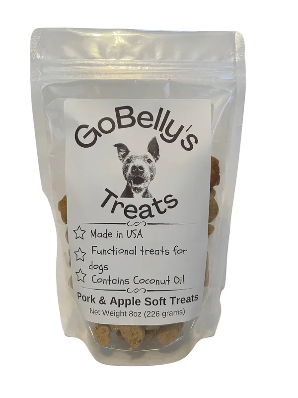 GoBelly’s Pork & Apple Soft Treats 8oz
