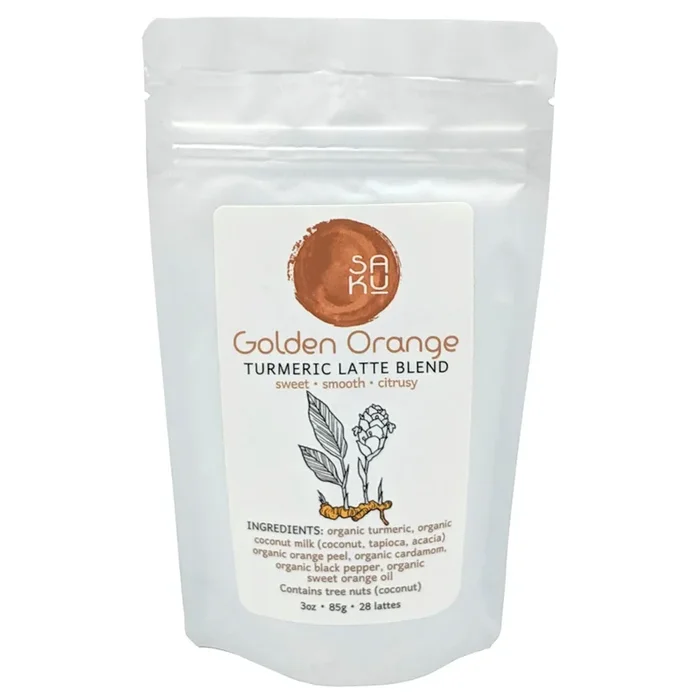 Golden Orange Turmeric Latte Blend Tea