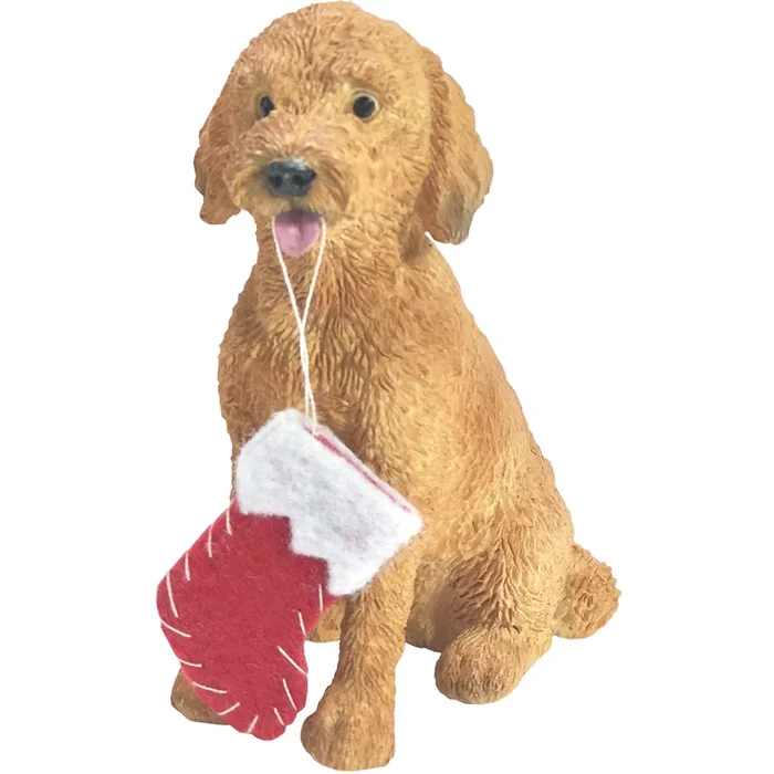 Goldendoodle Christmas Tree Ornament