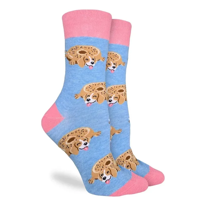 Good Luck Sock – Women’s Beagle Bagel Socks
