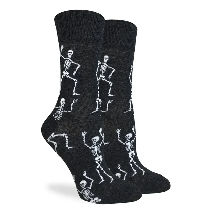 Good Luck Sock – Women’s Dancing Skeleton