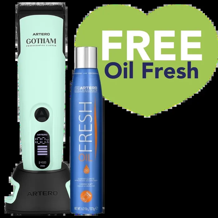 Gotham Clipper Green with Free Oil Fresh by Artero