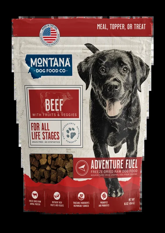 Grain-Free Beef Freeze-Dried Raw Adventure Fuel (Dog Food)