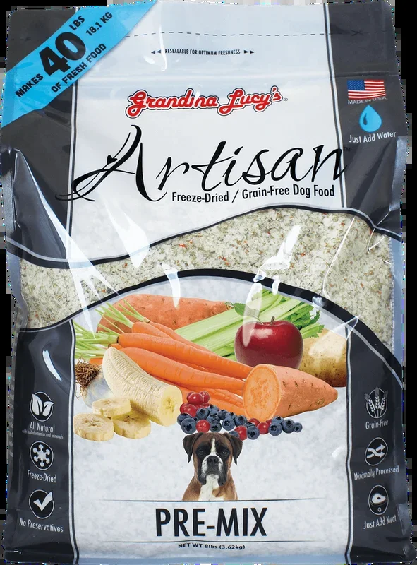 Grandma Lucy’s Artisan Dog Freeze Dried Pre-Mix 8lbs