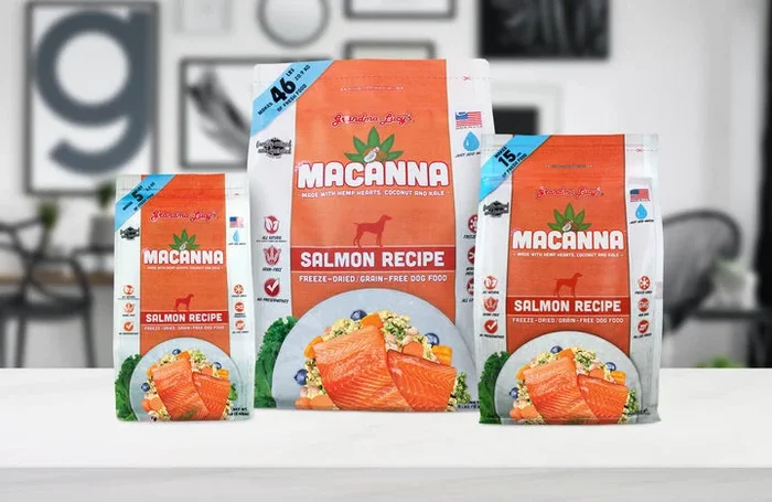 Grandma Lucy’s Macanna Salmon Recipe Freeze Dried Grain Free Dog Food
