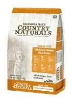 Grandma Mae’s Country Naturals Grain Free Dry Dog Food – Chicken – 4lb Bag
