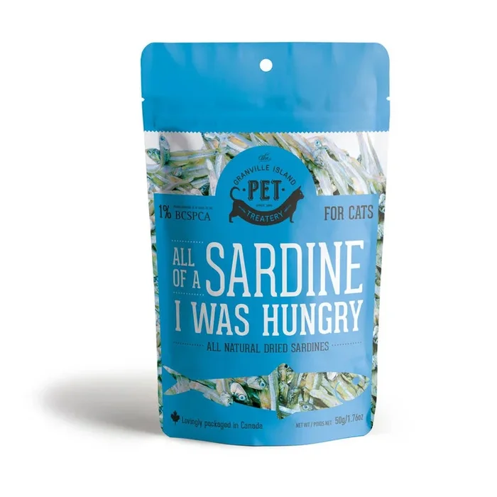 Granville – Sardines Cat Treats – Cat bag