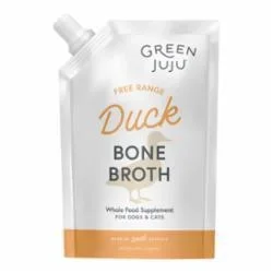 Green Juju Dog Frozen Bone Broth Duck 20oz