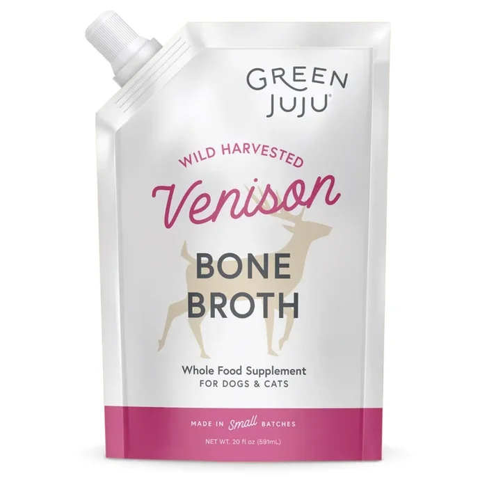 Green Juju Venison Bone Broth